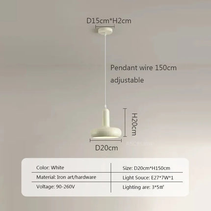 Suspension colorée au design Bauhaus — LZ4M9XQ
