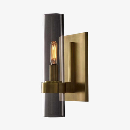 Applique murale LED design avec tube en verre cylindrique — LZ4X9P2