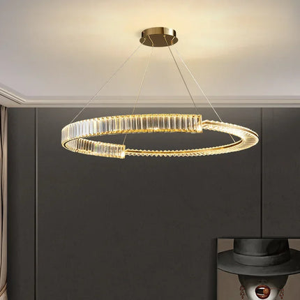 Lustre en cristal K9 pour décoration intérieure élégante — LZ3F7X