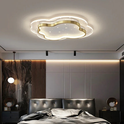 Plafonnier LED encastré étoiles au design romantique pour enfants — LZ4X9Q2M