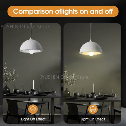 Lustre suspension nordique Wabi Sabi pour décoration intérieure — LZ4XJ7
