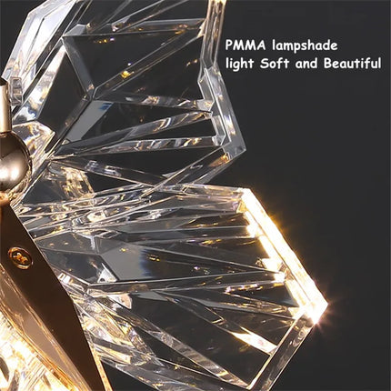 Suspension LED en cristal style nordique pour décoration moderne — LZ4X9T