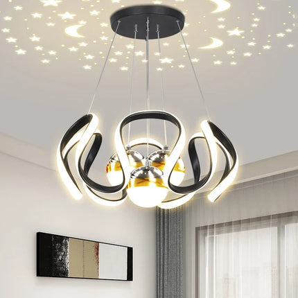 Lustre LED moderne pour décoration intérieure — LZ4X9P