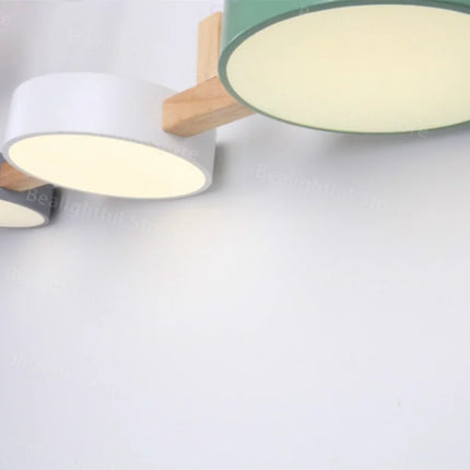 Suspension en bois au design nordique moderne — LZ4M9X2P