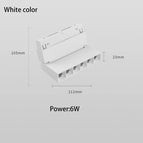 Folding spotlight 6W / 6000K white light