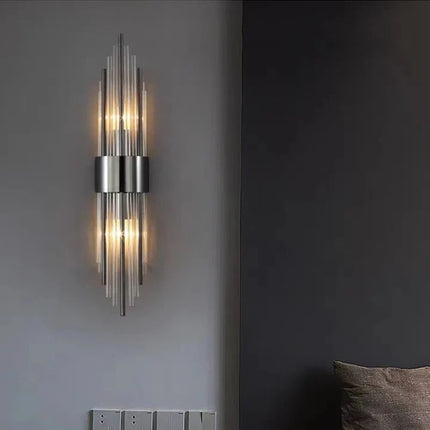 Applique murale moderne en verre pour mur TV — LZ4X9P2