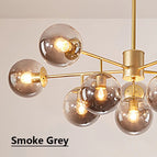 Boule Gris Fumée / Corps noir / 10 balles | Lumière chaude