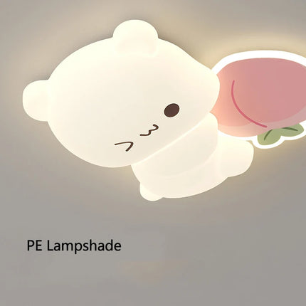 Plafonnier LED enfant motif ours et fruits cartoon — LZ4X9JQ
