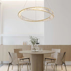 Lampe suspendue / D 80cm / Blanc chaud