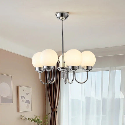 Suspension minimaliste en verre et fer pour intérieur moderne — LZ4P9XQ
