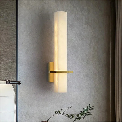 Applique murale rétro en marbre pour intérieur moderne — LZ4Q7X9J