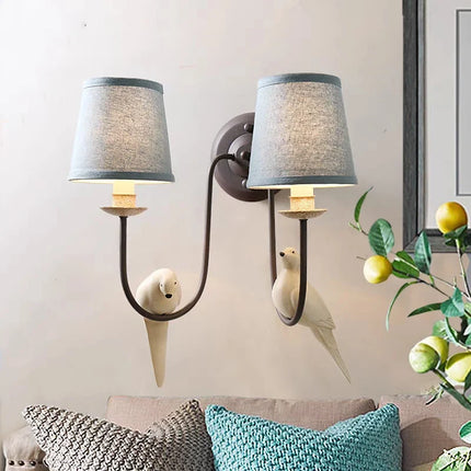 Suspension vintage design oiseau pour café et restaurant — LZ4X9T