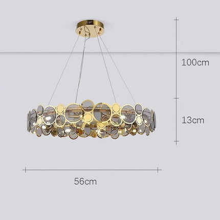 Lustre LED moderne de luxe pour éclairage intérieur — LZ4X9P2