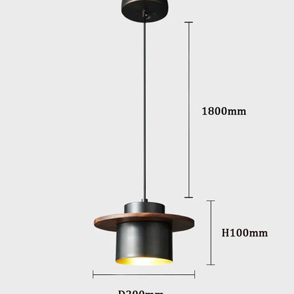 Suspension design moderne en cuivre pour bar et restaurant — LZ4X9T