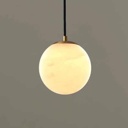 Suspension nordique en marbre avec boule suspendue élégante — LZ4XJ9