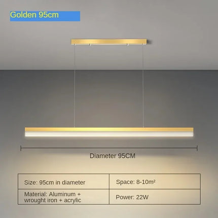 Lustre moderne en acrylique avec LED pour décoration luxueuse — LZ4X9P2