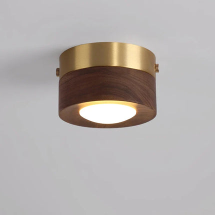 Plafonnier LED en noyer et frêne pour décoration intérieure — LZ4X9T