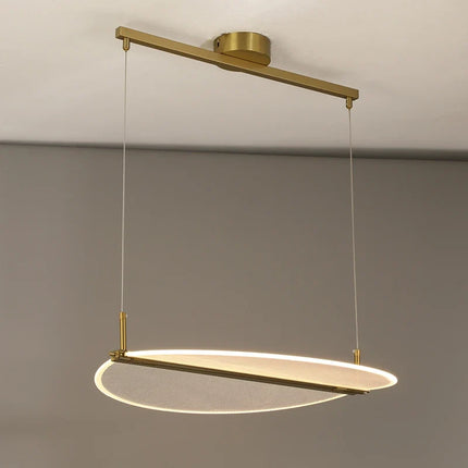 Lustre rectangulaire minimaliste à angle réglable — LZ4XJ9