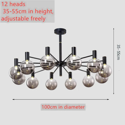 Suspension LED vintage moderne pour cuisine et salon — LZ4X9T2