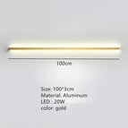 100cm-Or / Lumière naturelle