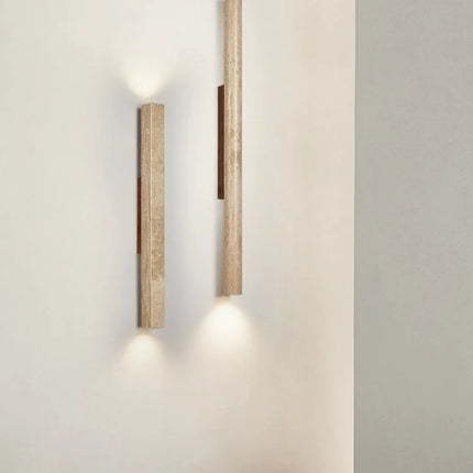 Applique murale LED longue en pierre naturelle — LZ4X9JQ
