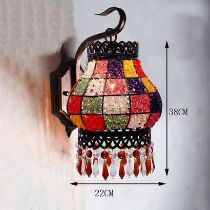 Applique murale bohème rétro pour ambiance cosy — LZ4X9T