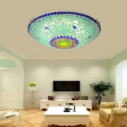 Lustre en verre lumineux pour décoration intérieure moderne — LZ4X9J