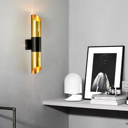 Applique murale nordique double tête design moderne — LZ4X9Q2