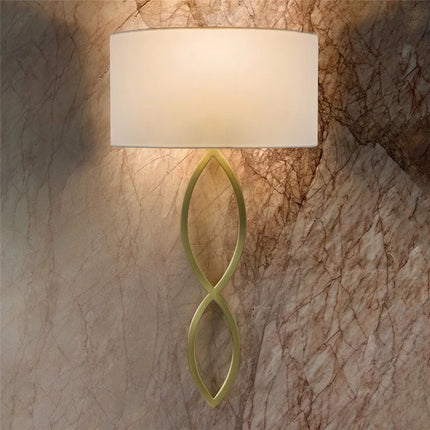 Applique murale Caserta en tissu cercle pour décoration intérieure — LZ4D9Q7