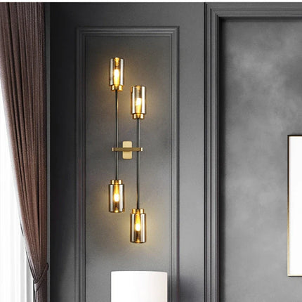 Applique murale en cuivre pour éclairage intérieur élégant — LZ4F9T2