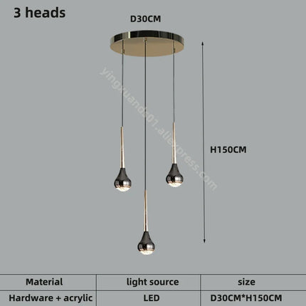 Lustre moderne design luxe pour villa et duplex — LZ4X9P2