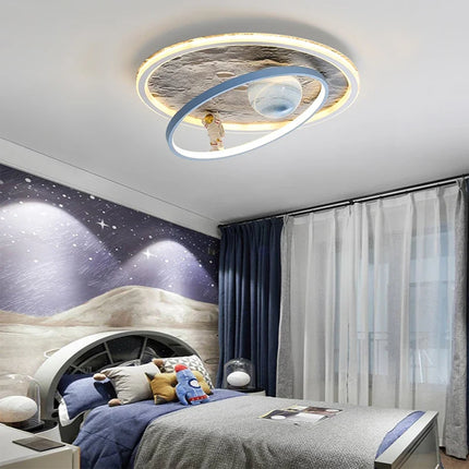 Plafonnier LED rond pour éclairage intérieur contemporain — LZ4T9Q7