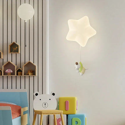 Plafonnier nordique coloré et lumineux pour chambre d’enfant — LZ4X9QJ