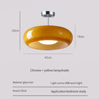 40cm jaune chromé