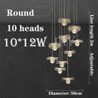 Round 10 Head / 3 color light