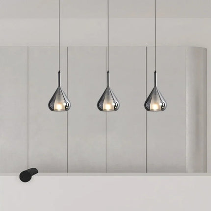 Lustre moderne minimaliste en verre de design italien — LZ4X9P2