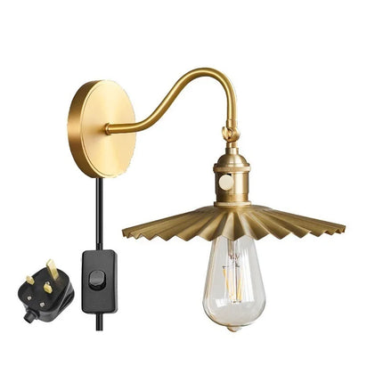 Applique murale LED réglable au design moderne cuivre — LZ4X9P2