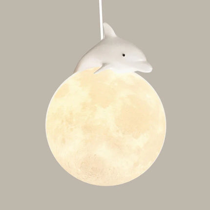 Suspension animaux dessin animé chat astronaute et licorne pour enfants — LZ4X9P