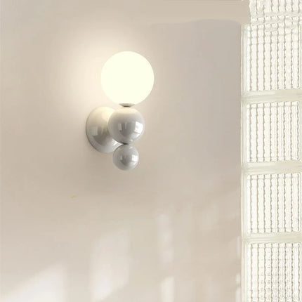Applique murale LED en métal avec globe acrylique — LZ7XQ2