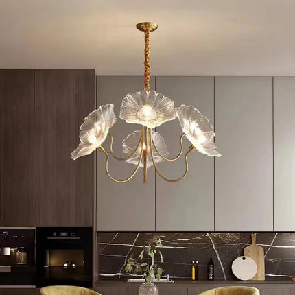 Lustre léger au design floral simple et créatif — LZ4X9P2Q