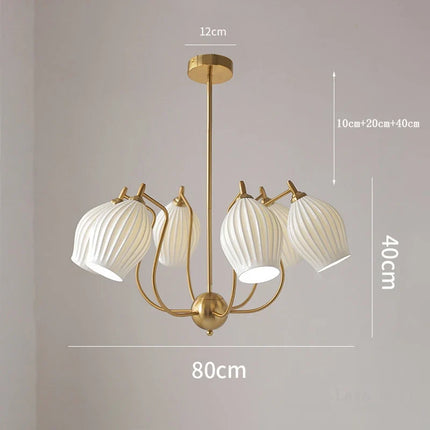 Lustre Bauhaus français en céramique pour intérieur raffiné — LZ4T9XJ