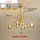Or 8 Boules / Boule grise / Pas d'ampoules