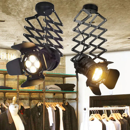 Suspension en fer au style rétro pour décoration industrielle — LZ4X9T2