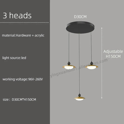 Lustre suspendu design moderne 2023 — LZ4X9P