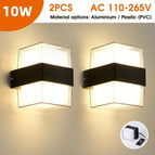 Carré Type A 2PC / Aluminium Acrylique / Blanc chaud (2700-3500K)