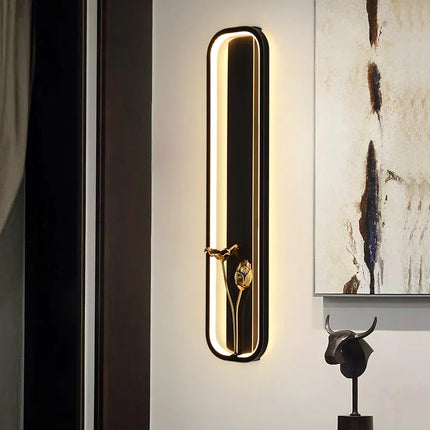Applique murale en cuivre au design moderne pour intérieur élégant — LZ4P9XQ
