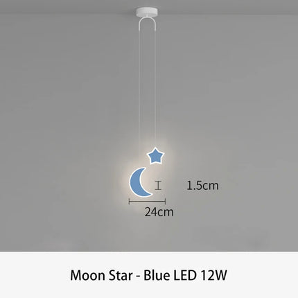 Suspension LED design dessin animé pour chambre d’enfant — LZ4N7Q2F