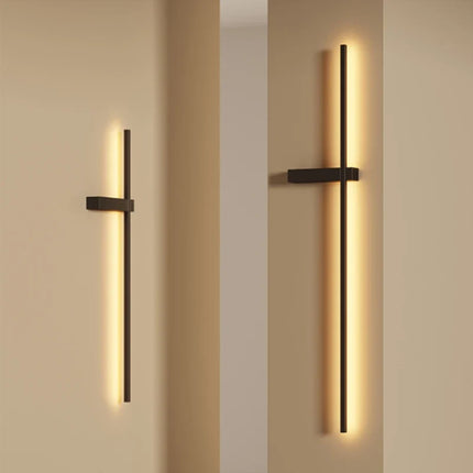 Applique murale LED en aluminium style art déco minimaliste — LZ4M7XQ