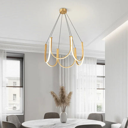 lustre led moderne créatif décoratif pour diverses utilisations