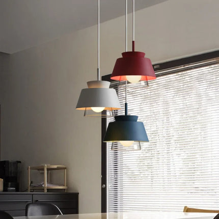 Suspension décorative en verre et fer style nordique pour intérieur — LZ4M9X2